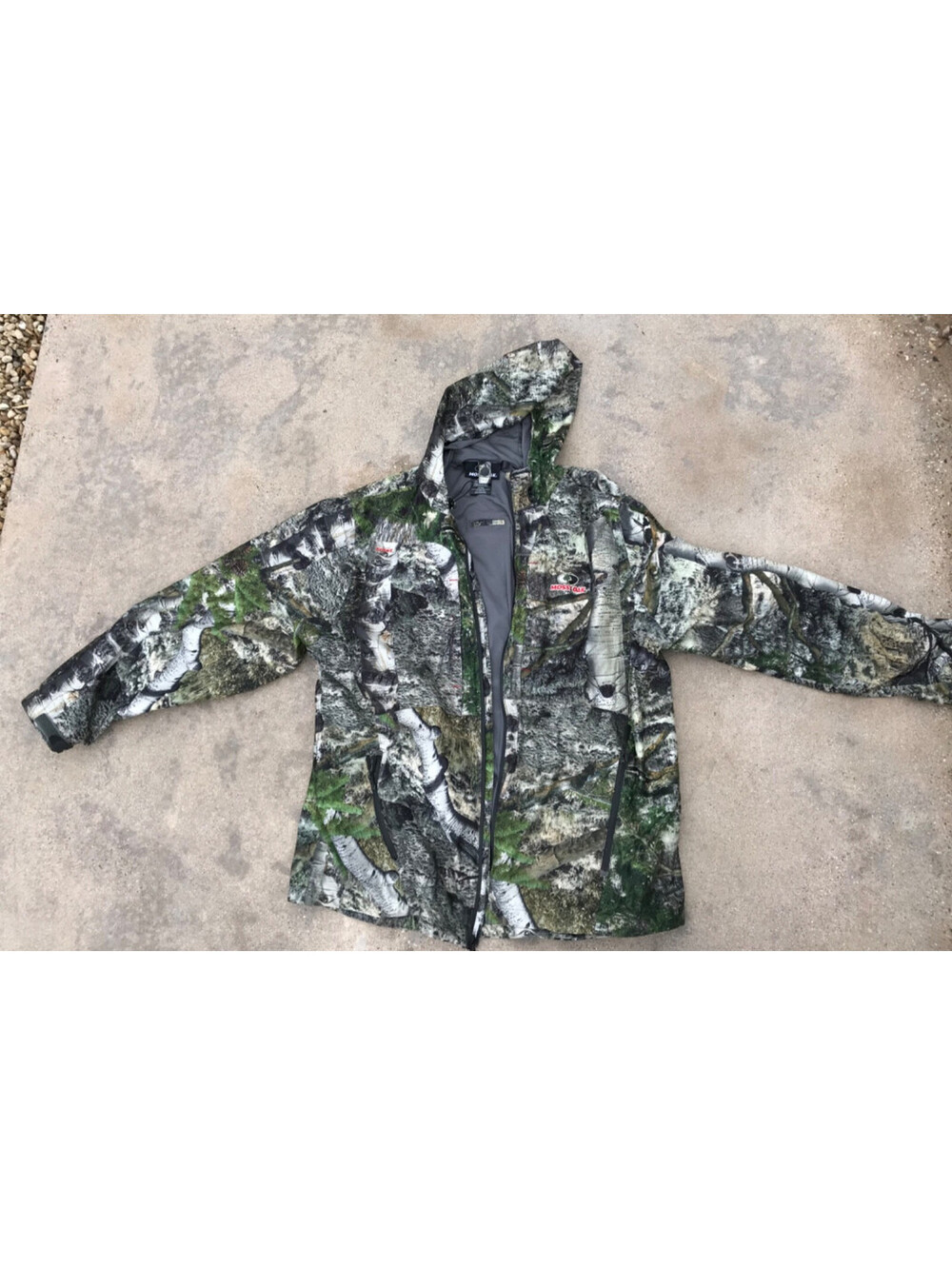 Mossy Oak Scent Factor Waterproof Modern Camo Pattern Jacket Men's XL Duck Hunt